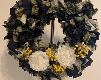 Country Rag Wreath