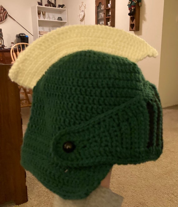 Crochet Spartan Helmet | Etsy