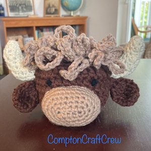 Highland Cow coaster set