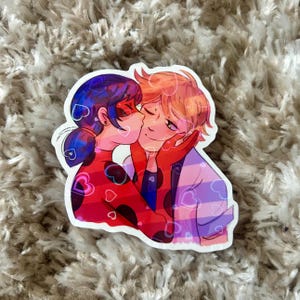 Ladrien Holographic Heart Sticker!