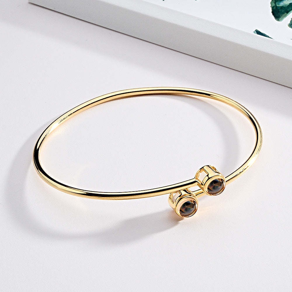 Personalised Projection Bracelet, Mom Photo Bracelets, Memorial Gifts