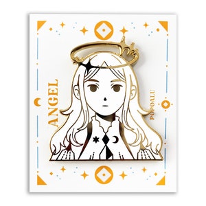 Angel Enamel Pin