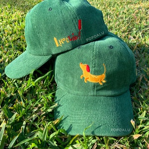 ¡Qué buenorra! Gorro de pana bordado