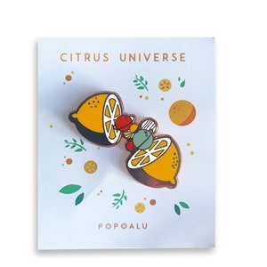 Citrus Universe Pin