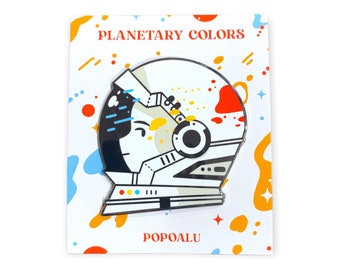 Planetary Colors Pin
