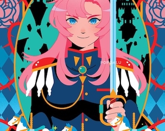 Revolutionary Girl Utena Artwork Prints
