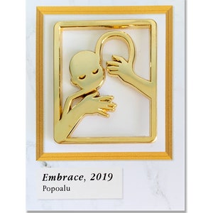 Embrace Enamel Pin