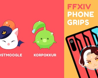 FFXIV Friends Phone Grips