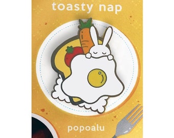 Toasty Nap Pin