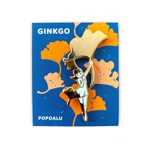 Ginkgo Enamel Pin