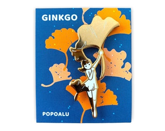 Ginkgo Enamel Pin