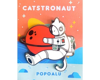 Catstronaut Enamel Pin