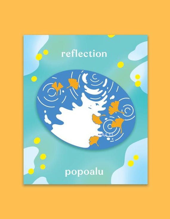 Reflection Enamel Pin