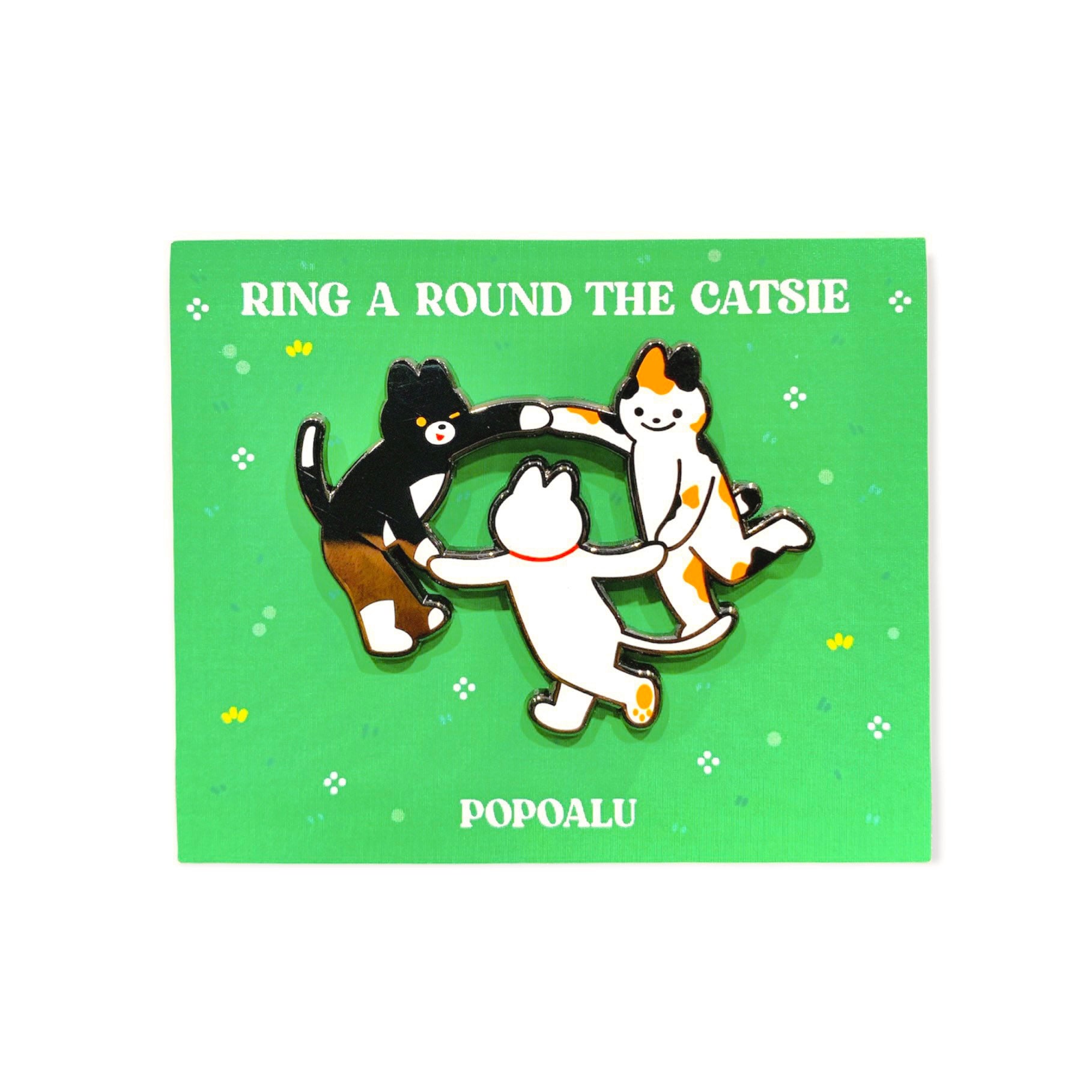 Ring A Round The Catsie Pin