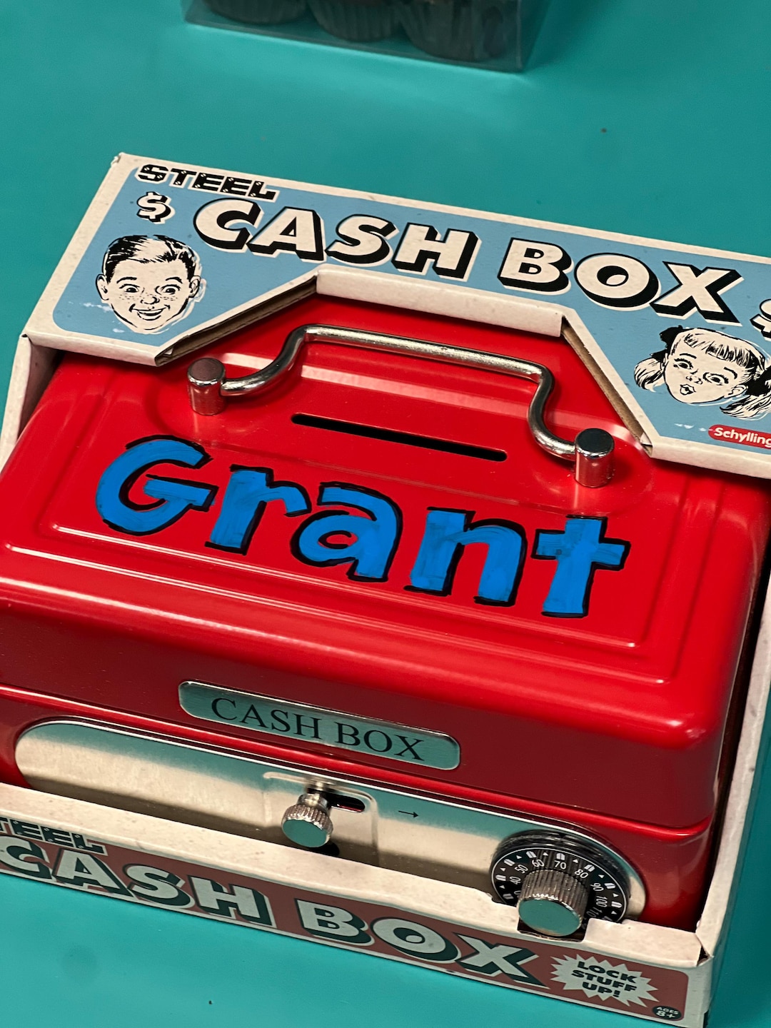 Kids Red Cashbox - Etsy