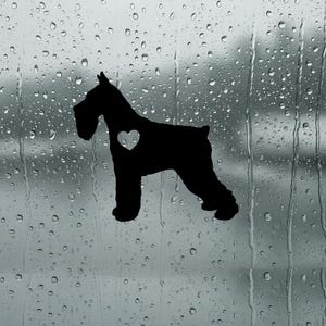 Schnauzer Decal *2 Styles*