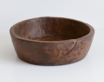 Decorative Wooden Bowl, Bowl made of Wood, reclaimed wood, Bowl made of recycled Mango Wood, up-cycled gift