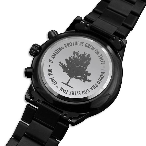 Engraved watch for best sale brother