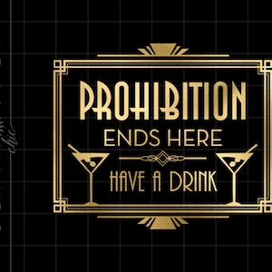 Gold Art Deco Verbot Ende Hier Png Downloads | Goldfolie Gatsby Verbotszeichen Cricut Cut Dateien Download Roaring 20s AD4GF