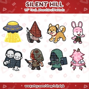 Silent Hill Monsters & Mascots - 1.5" Acrylic Mini Charms
