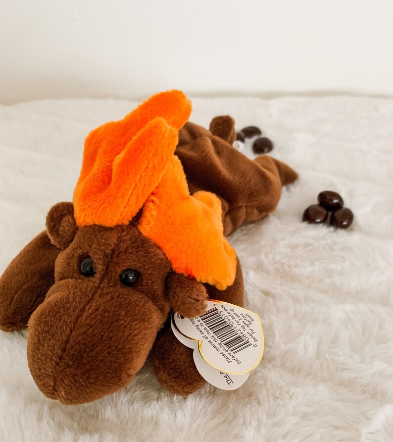 Chocolate the Moose Ty Beanie Baby Original 9 Mint | Etsy