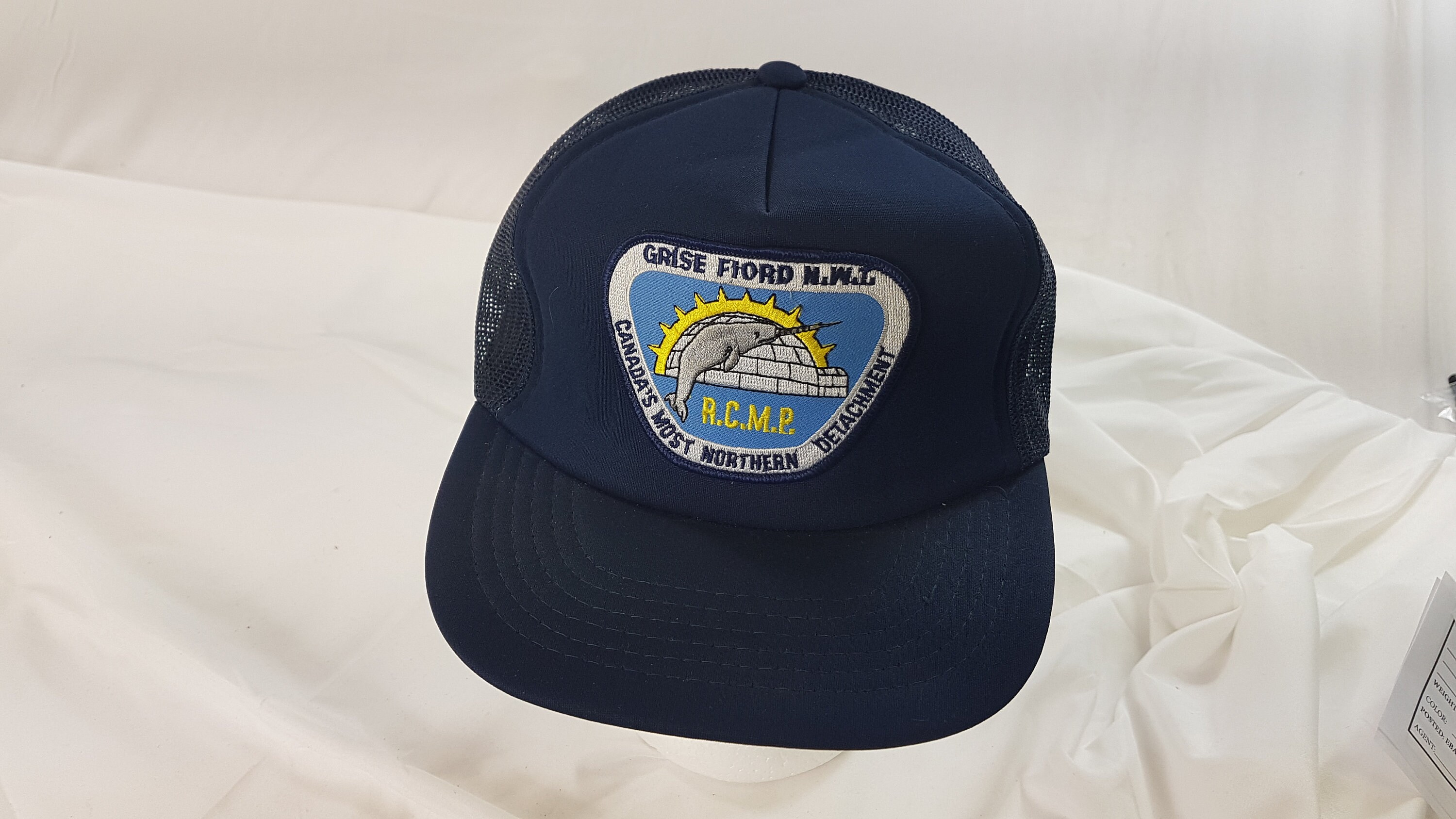 Grise Fiord NWT RCMP 80s Trucker Hat Cap Snapback Etsy UK