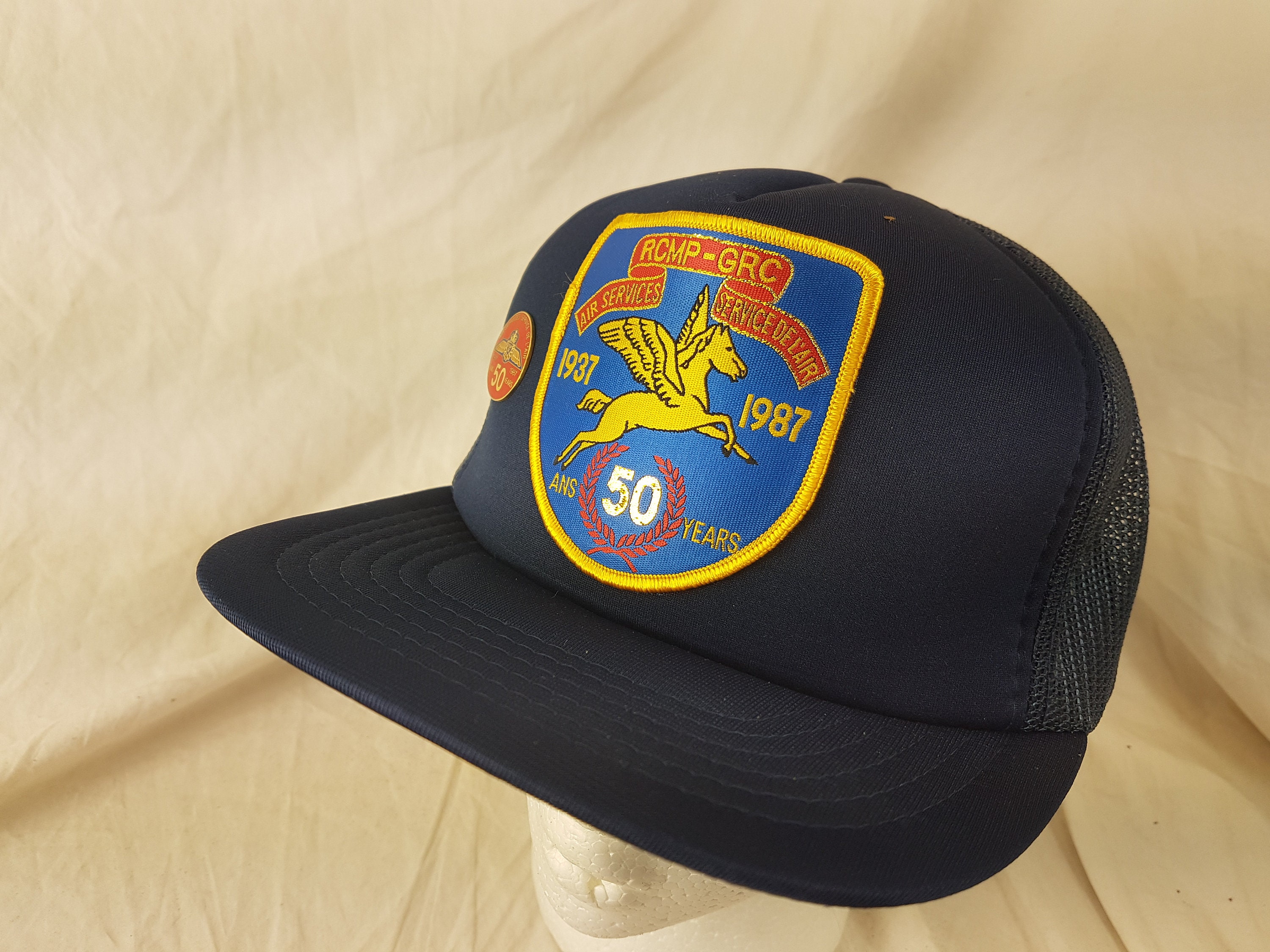 RCMP AIR SERVICES 50 Years 1987 Hat Cap 