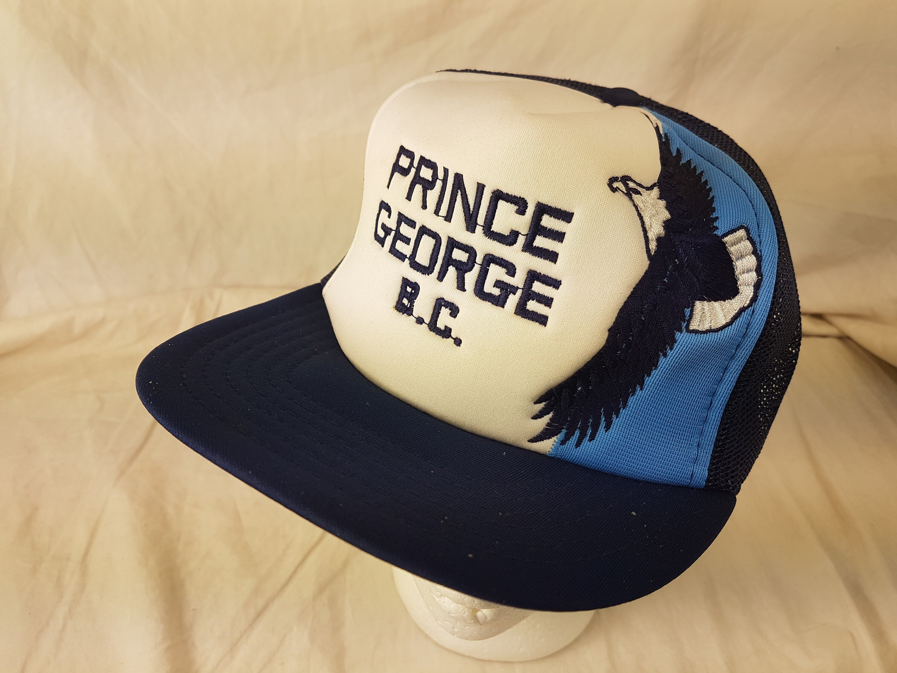 PRINCE GEORGE BC Eagle Trucker Hat 