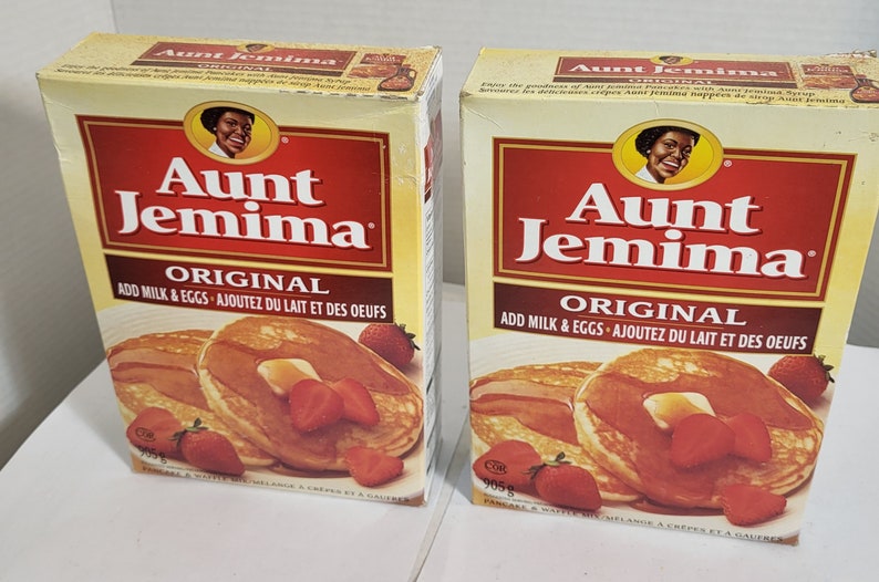 Aunt Jemima Original Pancake Mix LOT of 2 VINTAGE New Sealed - Etsy