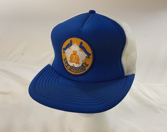 RCMP E DIVISION 80er Trucker Hut Snapback Mütze