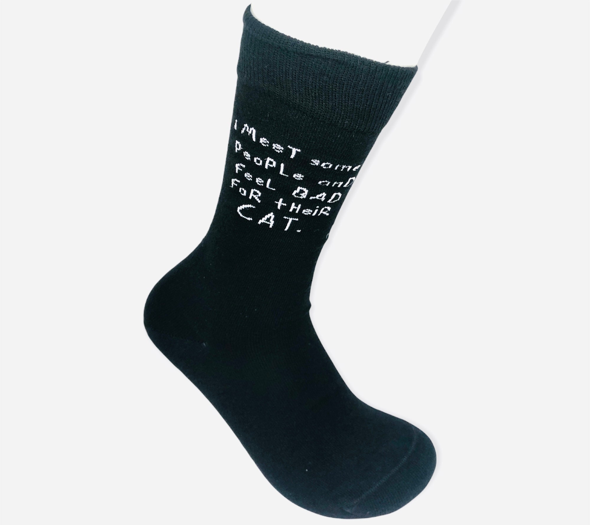 I Meet Some Socks With Funny Sayings Socksunisex Socksbest Etsy UK