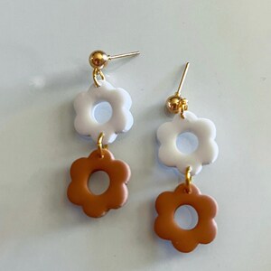 Demi | Clay Earrings | Spring Earrings | Flower Earrings | Dangle Earrings