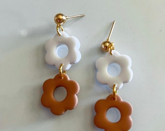 Demi | Clay Earrings | Spring Earrings | Flower Earrings | Dangle Earrings