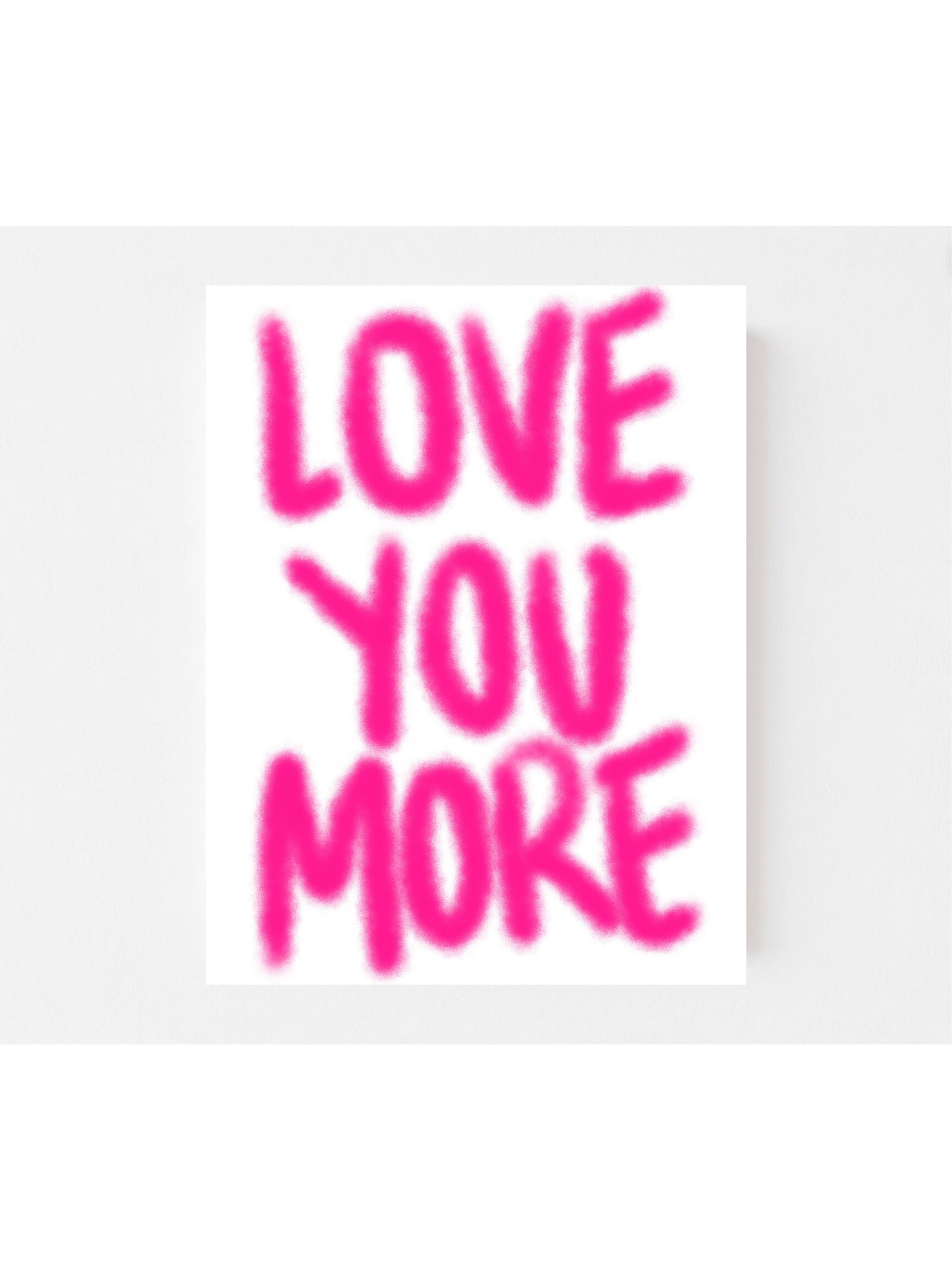 Pink Wall Art Preppy Wall Art Pink Wall Decor Spray Paint Etsy