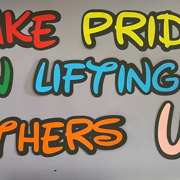 Bulletin Board Letters Etsy