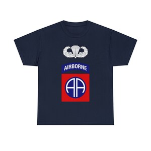 82nd Airborne T-shirt (Custom Order) 82nd Airborne Tee Shirt, 82nd Airborne T-shirt, Airborne T-Shirt, Gift for Veteran