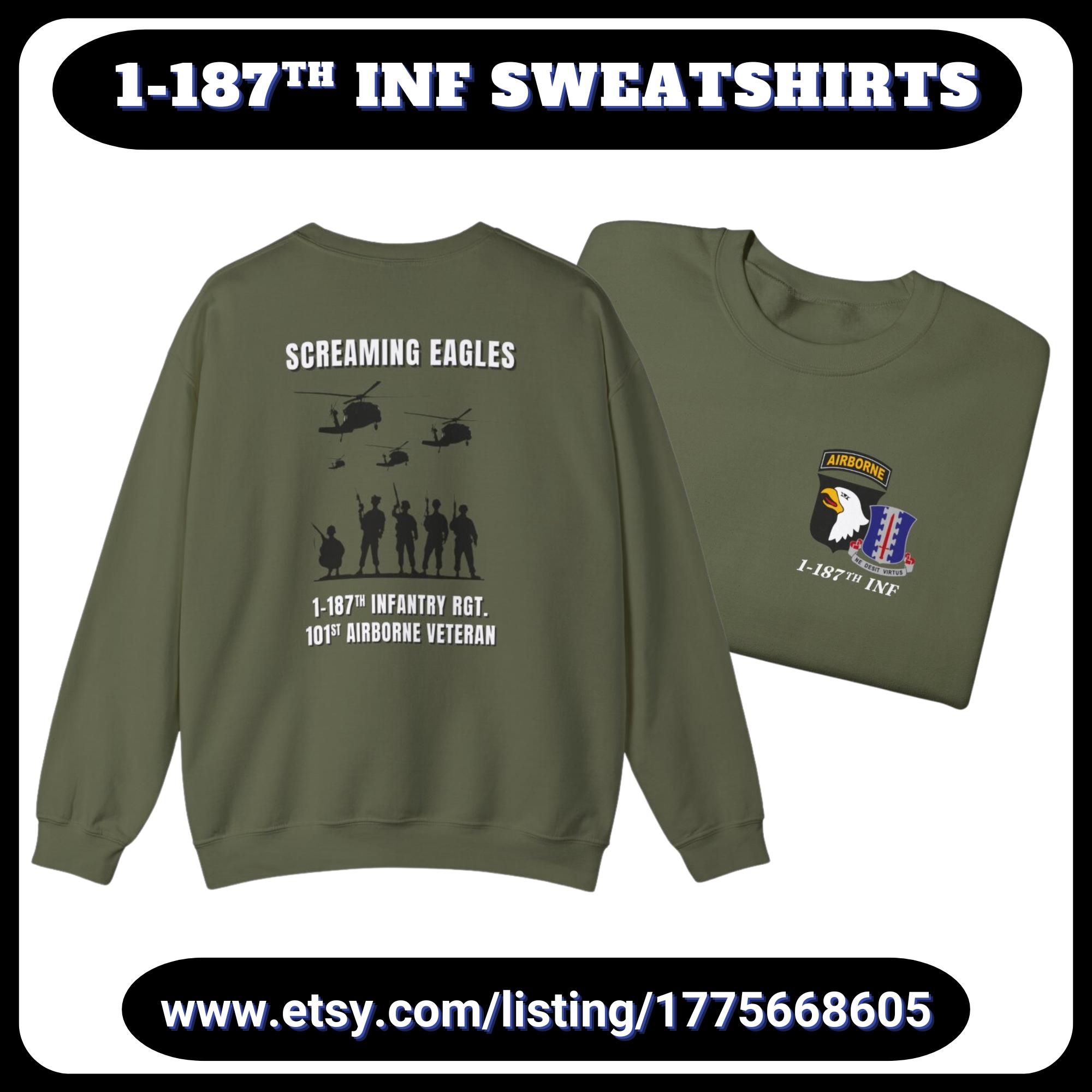 B Co. 1-187th INF, 101st Airborne Hat, 101st Airborne Cap, 101 Airborne ...