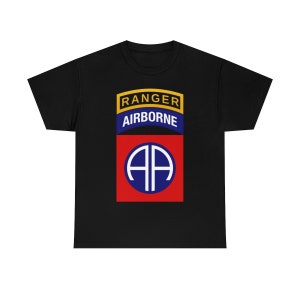 US Army Ranger, 82nd Airborne, Airborne T-shirt, Army Airborne T-shirt, Airborne Veteran T-shirt, Army Veteran T-shirt, Gift for Veteran