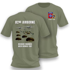 1-504th PIR Shirt, 82nd Airborne Div Tshirt, 82nd Airborne Custom T-shirt, 82nd Airborne Shirt, U.S. Army 82nd Airborne, 82nd Airborne Patch