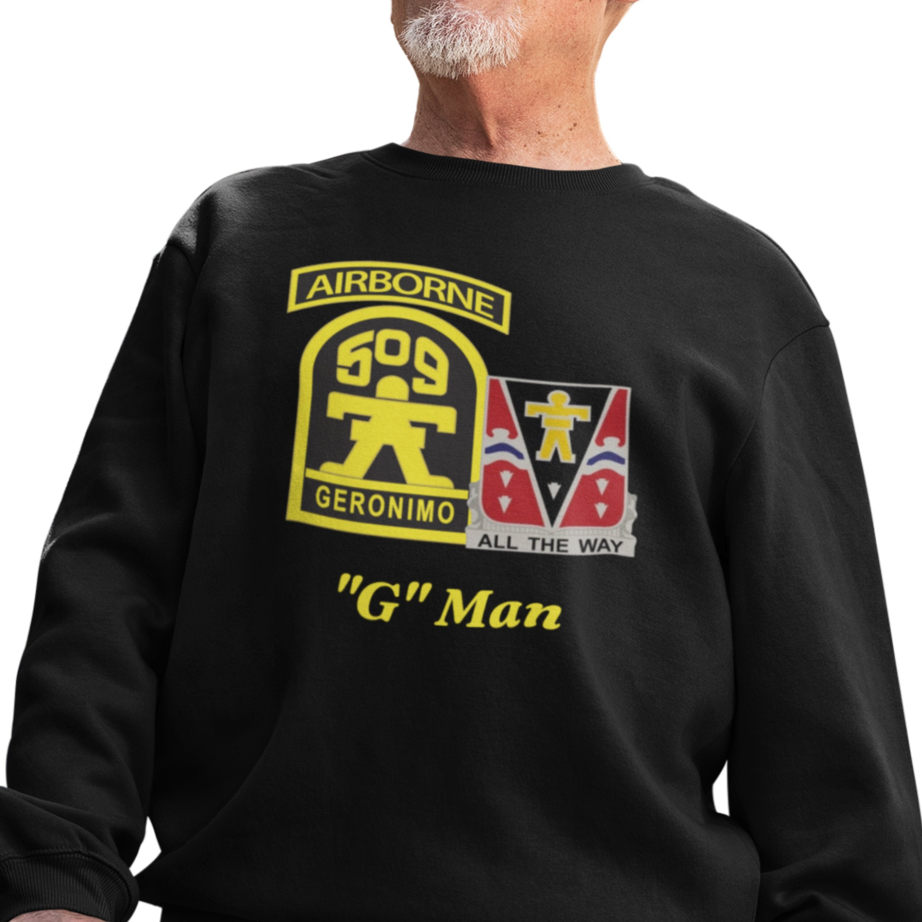 US Army 509th Airborne "Geronimo" Veteran Decal Sticker - Waterproof Die-Cut D70 7 thumbnail image