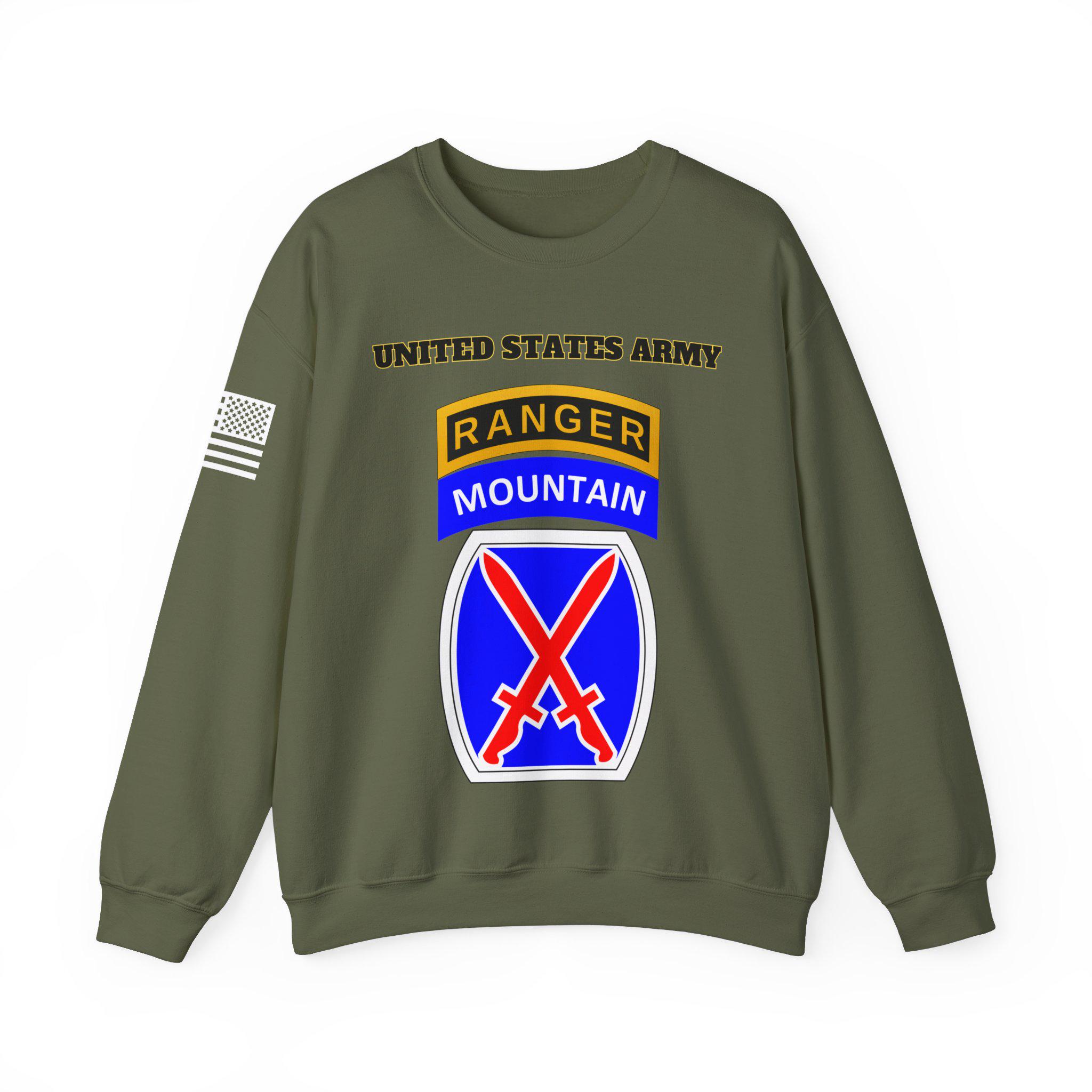 Custom order 10th Mountain Sweatshirt