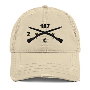 C Co. 2-187th Infantry, 101st Airborne Hat, 101st Airborne Divis, US Army Veteran Hat, US Army Infantry Hats, US Army Veteran Baseball Cap
