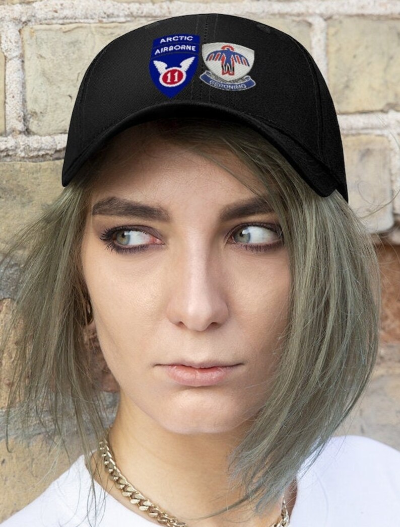 501st INF 11th Airborne US Army Hat 11th Airborne Veteran Etsy