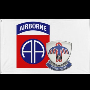82nd Airborne Flag, 501st PIR, Flag, 82nd Airborne Patch Flag, 82nd Flag, 82nd Airborne Division Flag, 82nd Airborne Paratrooper, 501st flag