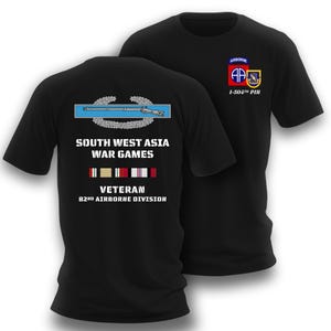 1-504th PIR Shirt, 82nd Airborne Div Tshirt, 82nd Airborne Custom T-shirt, 82nd Airborne Shirt, U.S. Army 82nd Airborne, 82nd Airborne Patch