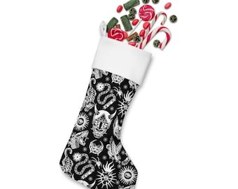 Tattoo flash Christmas stocking