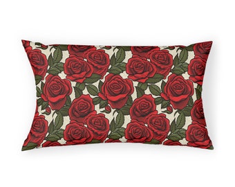 Rose Tattoo Pillow Sham cover (one piece)