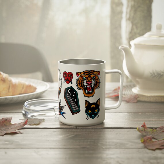 cheetah print coffee cup Leopard Print, English Fine Bone China Mug