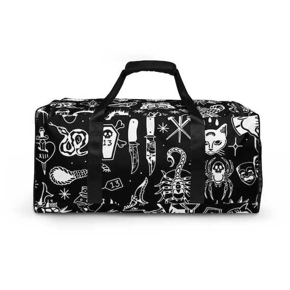 SULLEN Blaq PAQ Travel Bag- Globe Edition - Sullenclothing