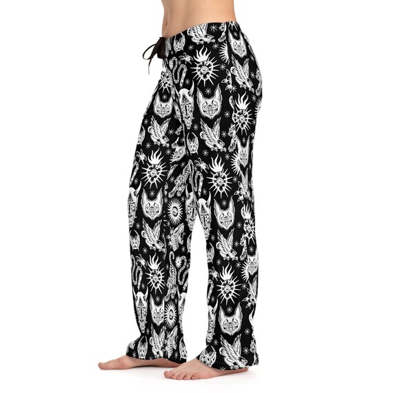 Tattoo Flash Women s Pajama Pants Etsy